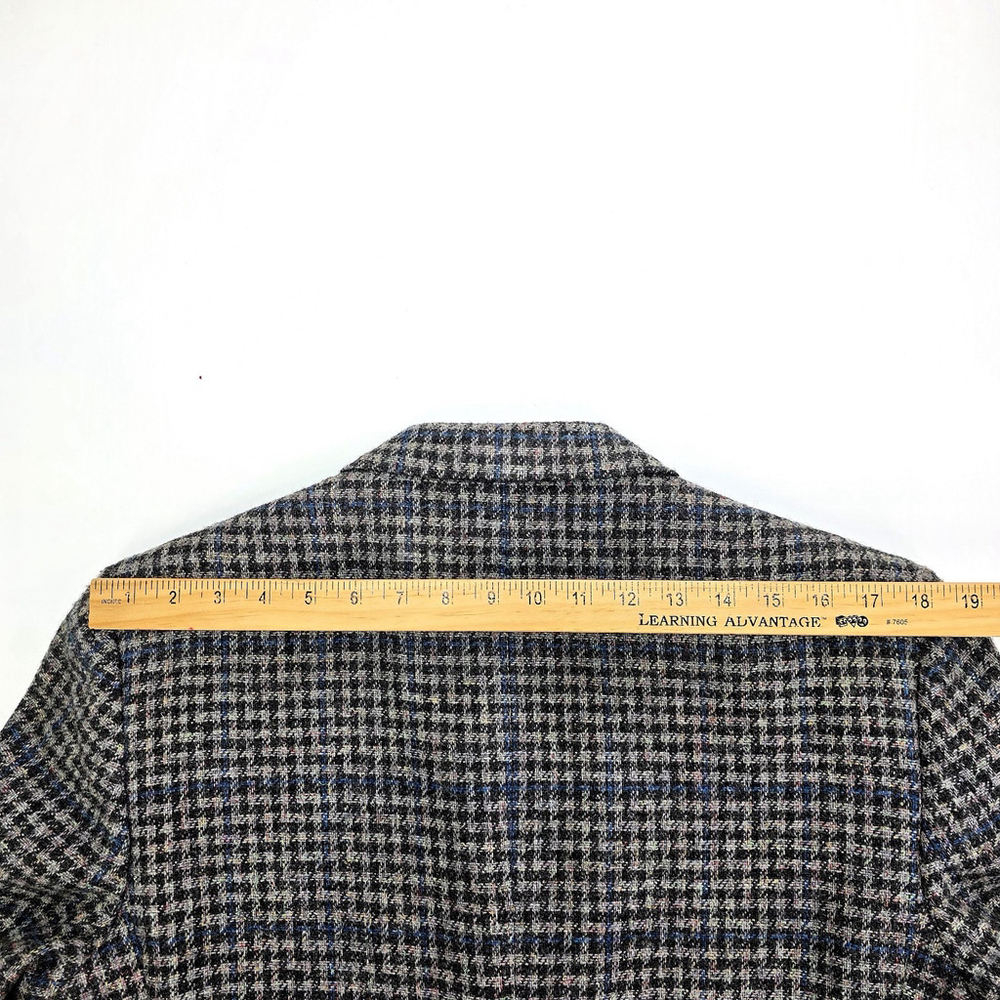 Quiet Luxury Dominic d’bruzzi Grodins Tweed Blazer Men’s M Blue Check - Picture 16 of 16